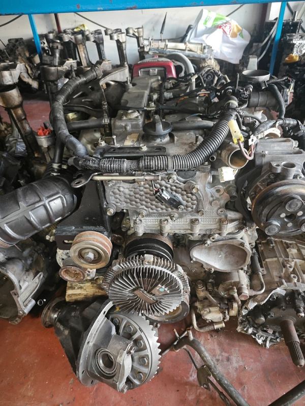 Isuzu Dmax Çıkma Orjinal 4x4 Euro5 4JH1 Komple Motor